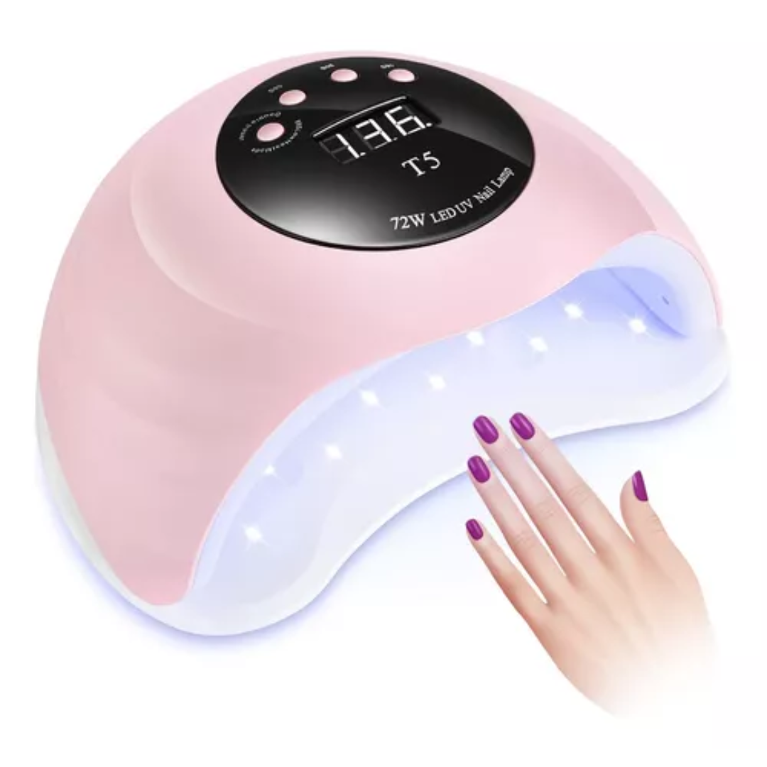 Lampara De Secado Uñas Uv Led T5 72w